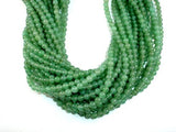 Green Aventurine Beads, Round, 6mm-Gems: Round & Faceted-BeadBeyond