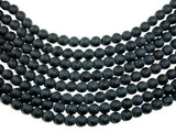Matte Black Onyx Beads, Round, 10mm-Gems: Round & Faceted-BeadBeyond