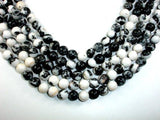 Zebra Jasper Beads, Round, 10mm(10.5mm)-Gems: Round & Faceted-BeadBeyond