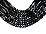 Black Onyx Beads, Faceted Round, 8mm-Gems: Round & Faceted-BeadBeyond
