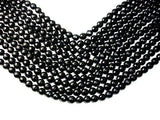 Black Onyx Beads, Faceted Round, 10mm-Gems: Round & Faceted-BeadBeyond