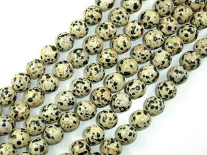Dalmation Jasper Beads, Round, 10mm-Gems: Round & Faceted-BeadBeyond