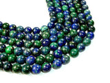 Azurite Malachite Beads, Round, 12mm-Gems: Round & Faceted-BeadBeyond