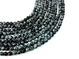Snowflake Obsidian Beads, Round, 8mm (8.5mm)-Gems: Round & Faceted-BeadBeyond