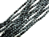 Snowflake Obsidian Beads, Round, 8mm (8.5mm)-Gems: Round & Faceted-BeadBeyond