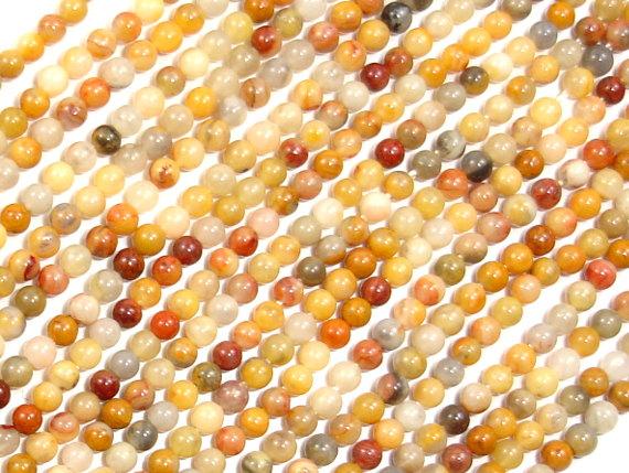 Crazy Lace Agate Beads, Round, 2mm-Gems: Round & Faceted-BeadBeyond