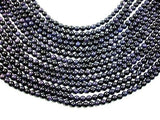 Blue Goldstone Beads, 5.8mm Round Beads-Gems: Round & Faceted-BeadBeyond