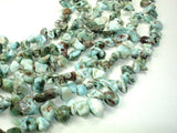 Larimar Beads, Top drilled, Free Form-Gems: Nugget,Chips,Drop-BeadBeyond