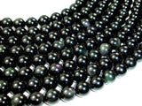 Rainbow Obsidian Beads, Round, 10mm-Gems: Round & Faceted-BeadBeyond