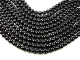 Black Onyx Beads, Round 12mm-Gems: Round & Faceted-BeadBeyond