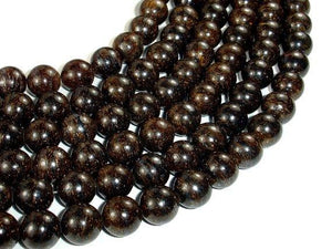 Bronzite Gemstone Beads, Round, 12mm-Gems: Round & Faceted-BeadBeyond