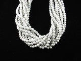 White Howlite Beads, Round, 6mm (6.3 mm), 15.5 Inch-Gems: Round & Faceted-BeadBeyond
