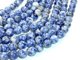 Blue Spot Jasper Beads, Round, 8mm-Gems: Round & Faceted-BeadBeyond