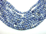 Blue Spot Jasper Beads, Round, 8mm-Gems: Round & Faceted-BeadBeyond