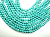 Howlite Turquoise Beads, Round, 8mm-Gems: Round & Faceted-BeadBeyond