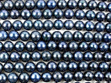 Fresh Water Pearl, Dark Peacock, Potato 9-10mm-Pearls & Glass-BeadBeyond