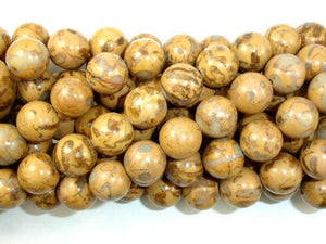 Jasper Beads, Round, 12mm-Gems: Round & Faceted-BeadBeyond