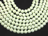 Lemon Chrysoprase Beads, Round, 14mm-Gems: Round & Faceted-BeadBeyond