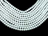 White Jade Beads, Round, 8mm (8.4 mm)-Gems: Round & Faceted-BeadBeyond