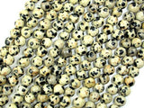 Dalmation Jasper Beads, Round, 6mm-Gems: Round & Faceted-BeadBeyond