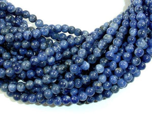 Sodalite Beads, 4mm Round Beads-Gems: Round & Faceted-BeadBeyond