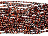 Red Tiger Eye Beads, Round, 4mm-Gems: Round & Faceted-BeadBeyond