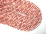 Rhodochrosite Beads, Round, 5mm-Gems: Round & Faceted-BeadBeyond