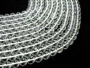 Clear Quartz, Round beads, 10mm-Gems: Round & Faceted-BeadBeyond