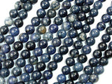 Dumortierite Beads, 8mm Round Beads-Gems: Round & Faceted-BeadBeyond