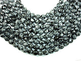 Snowflake Obsidian Beads, Faceted Round, 12mm-Gems: Round & Faceted-BeadBeyond
