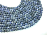 Matte Sodalite Beads, Round, 8mm-Gems: Round & Faceted-BeadBeyond