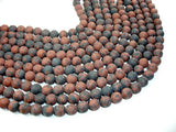 Matte Mahogany Obsidian Beads, Round, 10mm-Gems: Round & Faceted-BeadBeyond