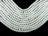 Matte Clear Quartz Beads, Round, 10mm-Gems: Round & Faceted-BeadBeyond