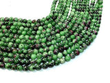 Ruby Zoisite Beads, 8mm Round Beads-Gems: Round & Faceted-BeadBeyond