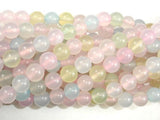 Agate Beads, Multi color, 8mm Round Beads, 15 Inch-Agate: Round & Faceted-BeadBeyond