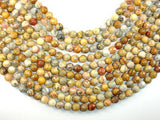 Crazy Lace Agate Beads, Faceted Round, 10mm-Gems: Round & Faceted-BeadBeyond