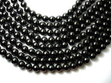 Jet Gemstone Beads, Round, 14mm-Gems: Round & Faceted-BeadBeyond