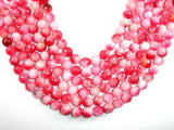 Dyed Jade Beads, Pink, Faceted Round, 10mm-Gems: Round & Faceted-BeadBeyond