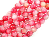 Dyed Jade Beads, Pink, Faceted Round, 10mm-Gems: Round & Faceted-BeadBeyond