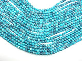 Rain Flower Stone Beads, Blue, 6mm Round Beads-Gems: Round & Faceted-BeadBeyond