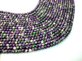 Rain Flower Stone, Purple, 6mm Round Beads-Gems: Round & Faceted-BeadBeyond
