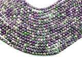 Rain Flower Stone, Purple, 6mm Round Beads-Gems: Round & Faceted-BeadBeyond