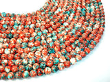 Rain Flower Stone, Red, Blue, 8mm Round Beads-Gems: Round & Faceted-BeadBeyond