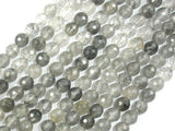 Gray Quartz Beads, 6mm Faceted Round Beads-Gems: Round & Faceted-BeadBeyond