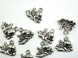 Cupid Charms, Zinc Alloy, Antique Silver Tone 20pcs-Metal Findings & Charms-BeadBeyond