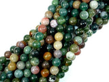 Indian Agate Beads, Fancy Jasper Beads, 6mm Round Beads-Gems: Round & Faceted-BeadBeyond