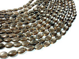 Smoky Glass Beads, 10x14mm Oval Beads-Pearls & Glass-BeadBeyond