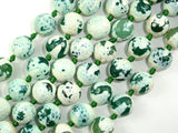 Tibetan Agate Beads, 12mm Faceted Round Beads-Agate: Round & Faceted-BeadBeyond