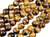 Tiger Eye, 14mm Round Beads-Gems: Round & Faceted-BeadBeyond