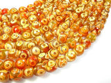 Tibetan Agate Beads, 12mm Faceted Round Beads-Agate: Round & Faceted-BeadBeyond